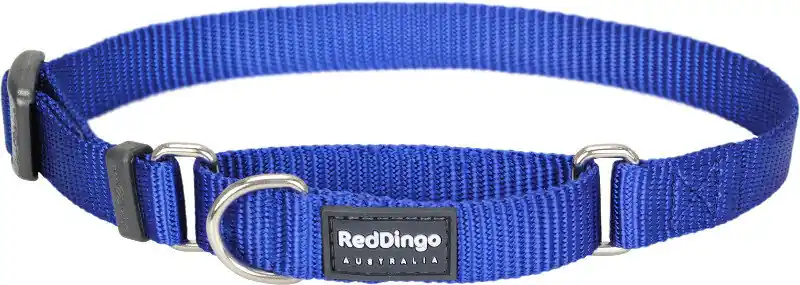 Dokud Zásoby Vydrží Red Dingo obojek polostahovací – Navy – 25 mm x 41-62 cm