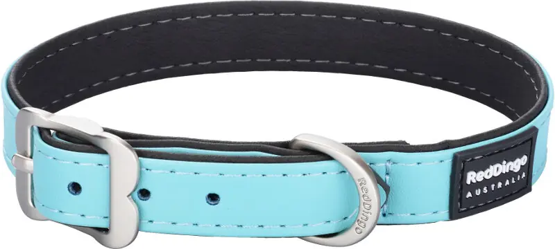 Cenově Výhodný Red Dingo obojek Elegant – Turquoise – 12 mm x 20-25 cm