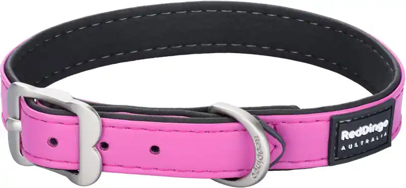 Hit Sezóny Red Dingo obojek Elegant – Hot Pink – 20 mm x 28-36 cm
