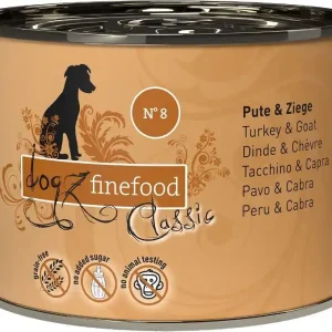Finální Výprodej BALENÍ 6 ks - Konz. DF No.8 - s krůtím a kozím masem 200 g