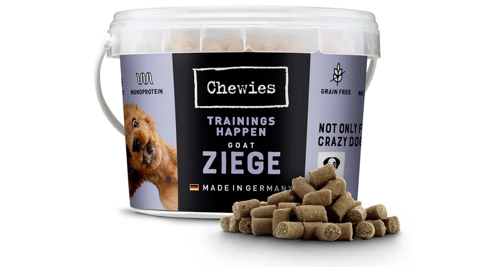 Kup Teď BALENÍ 8 ks - Chewies Trainings-Happen Ziege – kozí 300 g