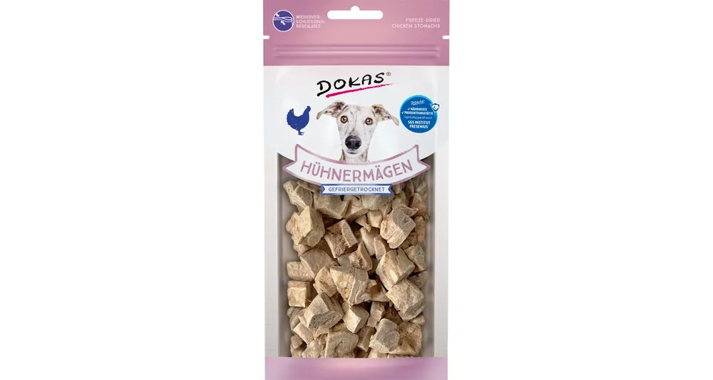 BALENÍ 7 ks – Dokas Mrazem sušené kuřecí žaludky 20 g Must-Have