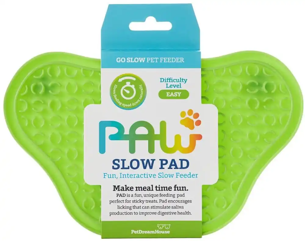 PetDreamHouse lízací podložka Paw Lick Pad – zelená Bezpečná Platba