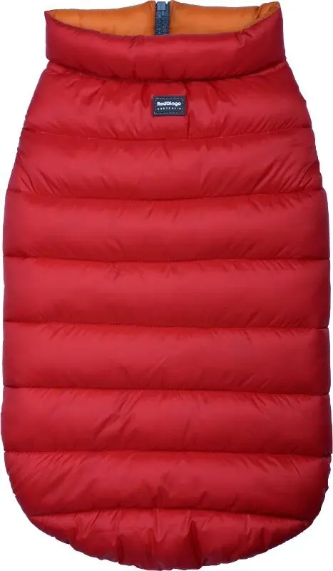 Red Dingo bunda Puffer Jacket – Red/Orange Nová Kolekce