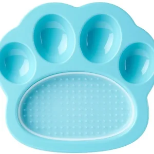 PetDreamHouse zpomalovací miska Paw 2 v 1 Mini – modrá Cenová Bomba