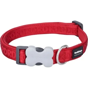 Red Dingo obojek polstrovaný S – Red – 15 mm x 24-37 cm Objednat Nyní
