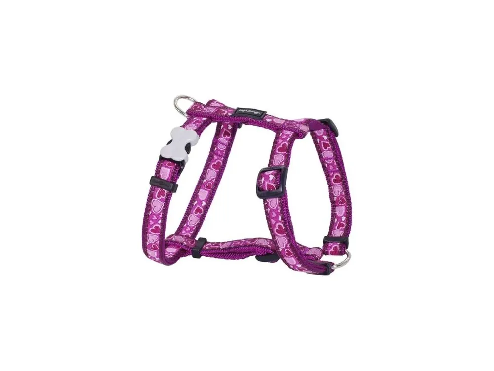Tovární Cena Postroj Red Dingo 12 mm x 30-44 cm - Breezy Love Purple
