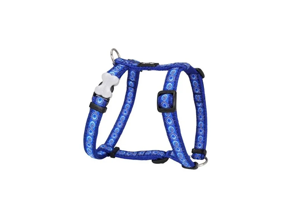 Postroj Red Dingo 12 mm x 30-44 cm - Cosmos Blue Nová Kolekce