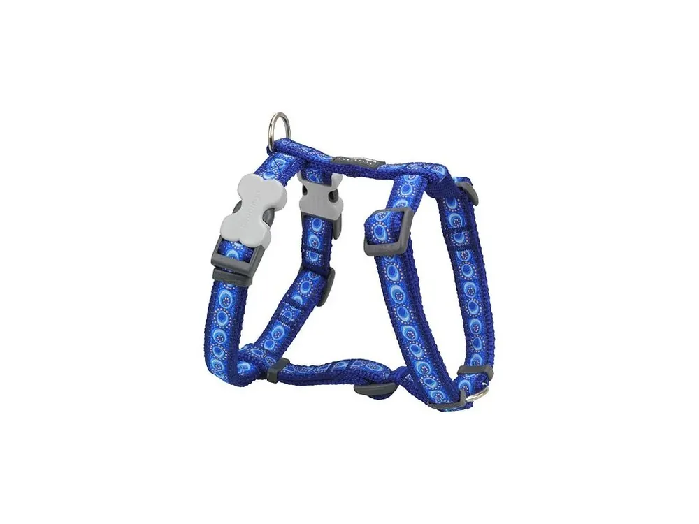 Postroj Red Dingo 15 mm x 36-54 cm - Cosmos Blue Akce
