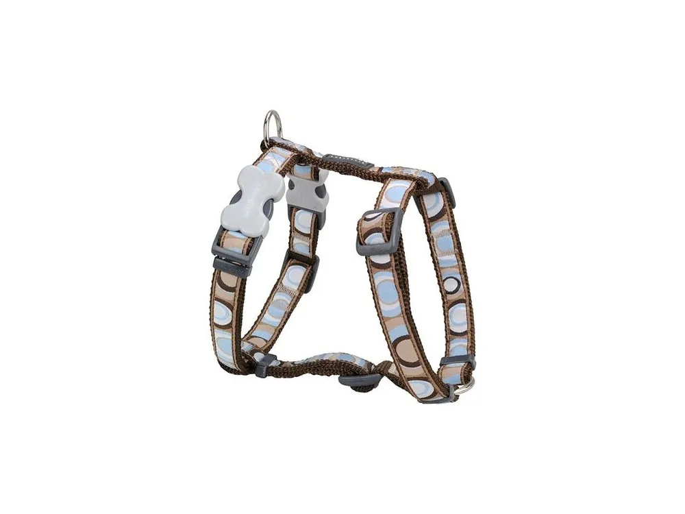 Postroj Red Dingo 20 mm x 45-66 cm - Circadelic Brown Autentický