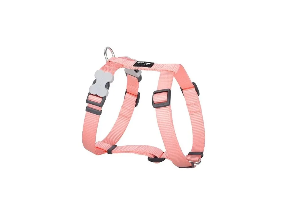 Postroj Red Dingo 15 mm x 36-54 cm - Oranžová Pastelová Zlevněný