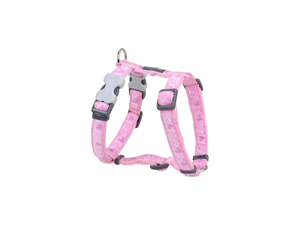 Postroj Red Dingo 25 mm x 56-80 cm - Breezy Love Pink Ověřený