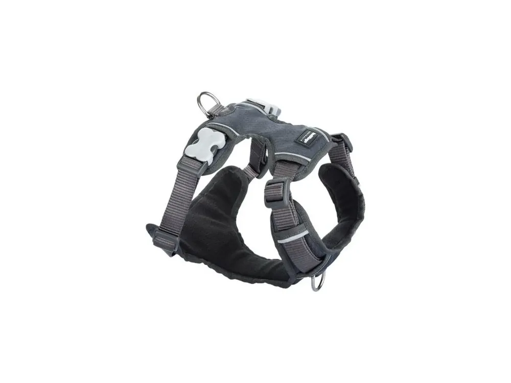 Postroj Red Dingo polstrovaný M - 46-63 cm - Šedá Nízká Cena