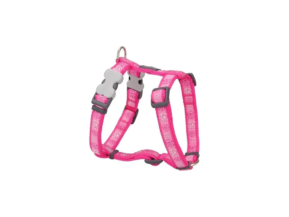 Postroj Red Dingo 25 mm x 56-80 cm - Paw Impressions HP Omezená Nabídka