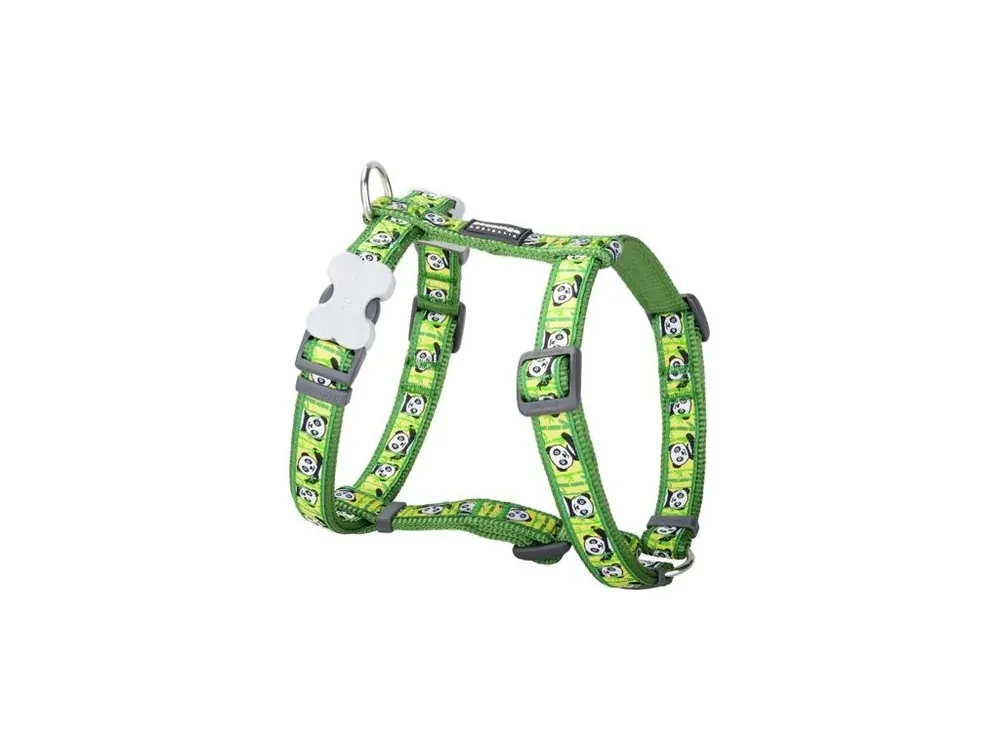 Vrácení Zdarma Postroj Red Dingo 25 mm x 56-80 cm - Panda Green