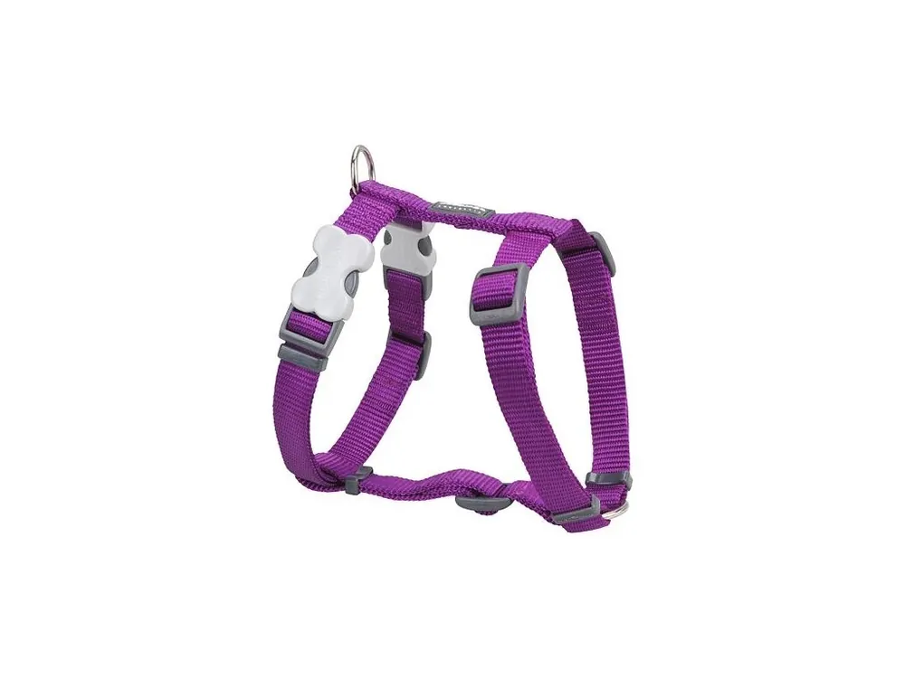 Jen Po Omezenou Doba Postroj Red Dingo 25 mm x 71-113 cm - Jednobarevný - Fialová
