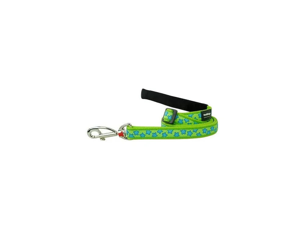 Vodítko Red Dingo 15 mm x 1,8 m - Stars Turquoise Výprodej