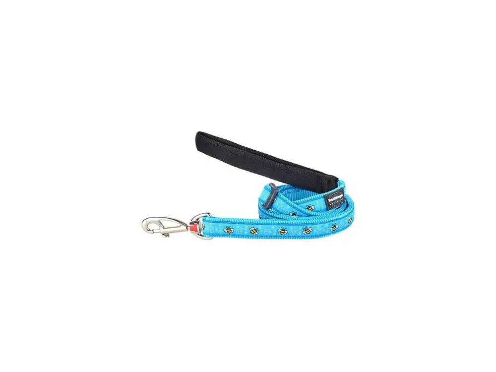 Pouze Dnes Vodítko Red Dingo 15 mm x 1,8 m - Bumble Bee Turquoise