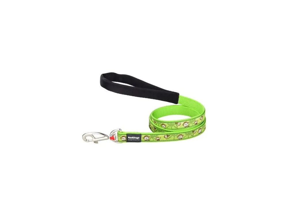 Vodítko Red Dingo 15 mm x 1,8 m - Monkey Lime Green Autentický