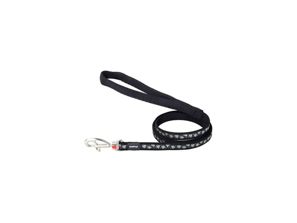Poslední Šance Vodítko Red Dingo 15 mm x 1,8 m - Diamond Black