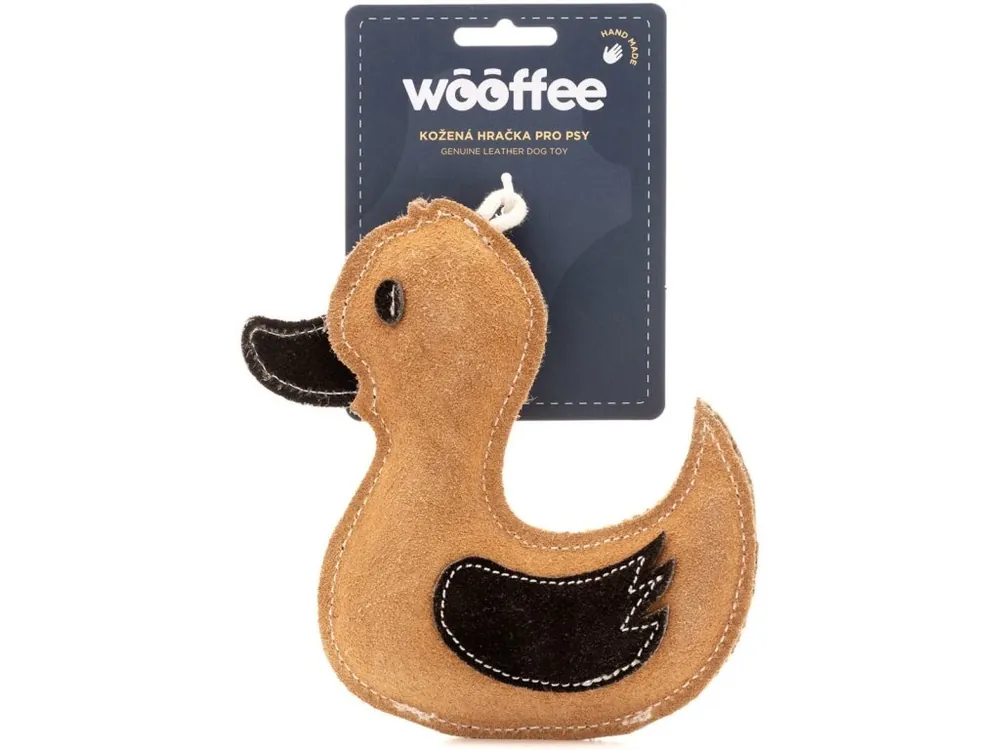 Wooffee kožená hračka Kachnička Koupit Online