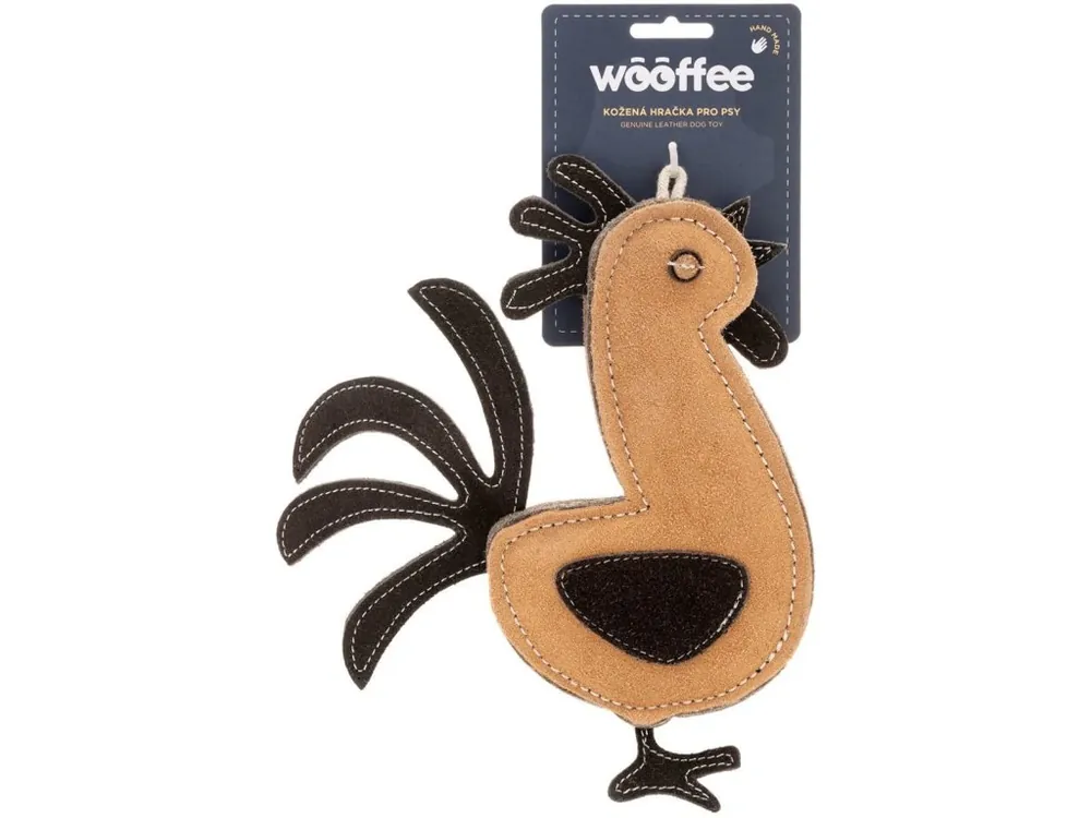 Wooffee kožená hračka Kohout Akční Nabídka