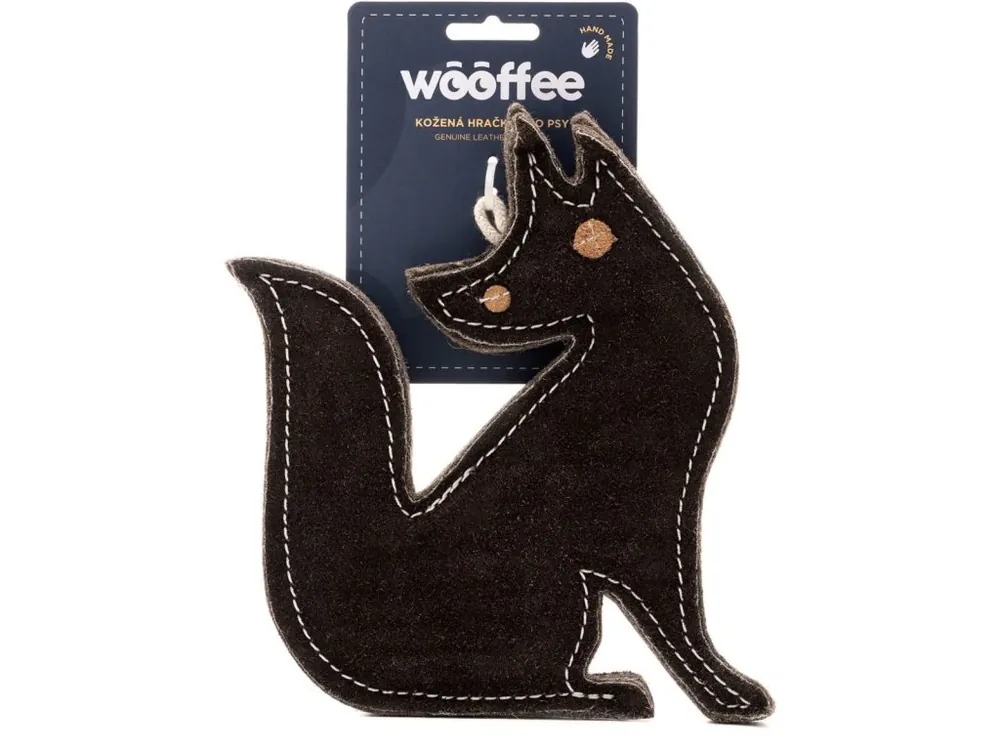 Wooffee kožená hračka Liška Poslední Šance