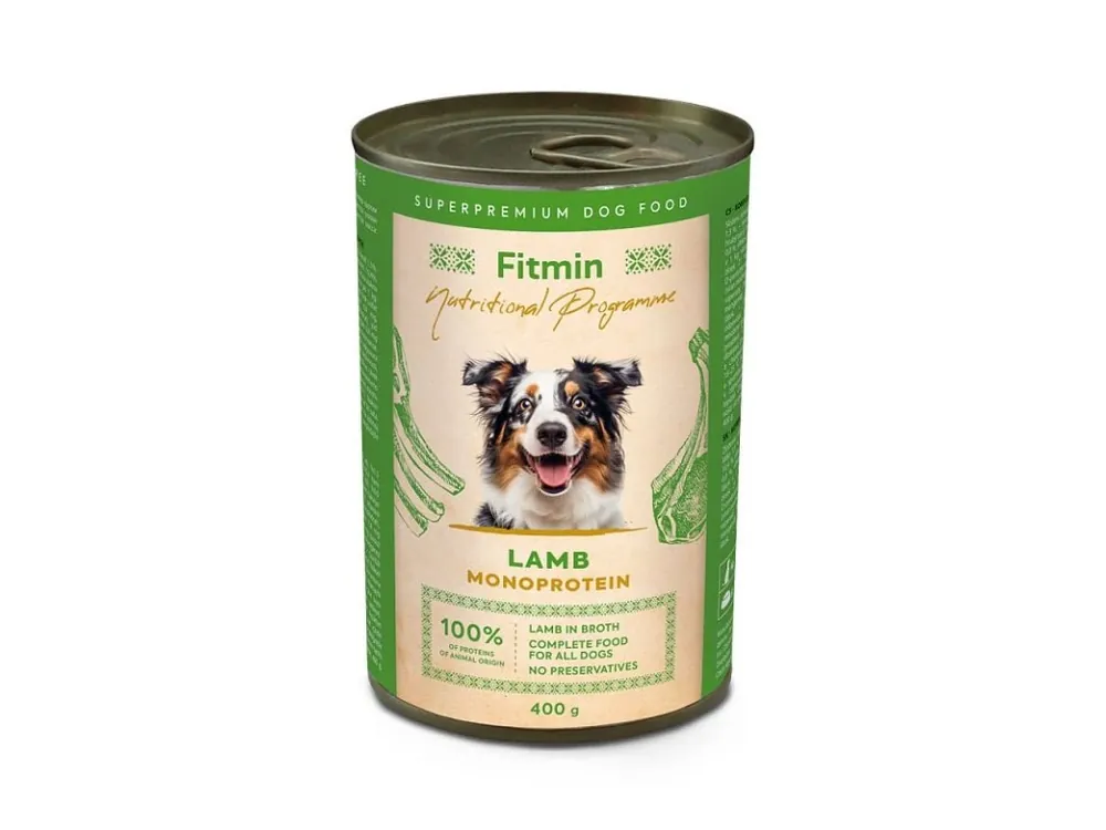 Autentický Fitmin NP jehněčí 400g