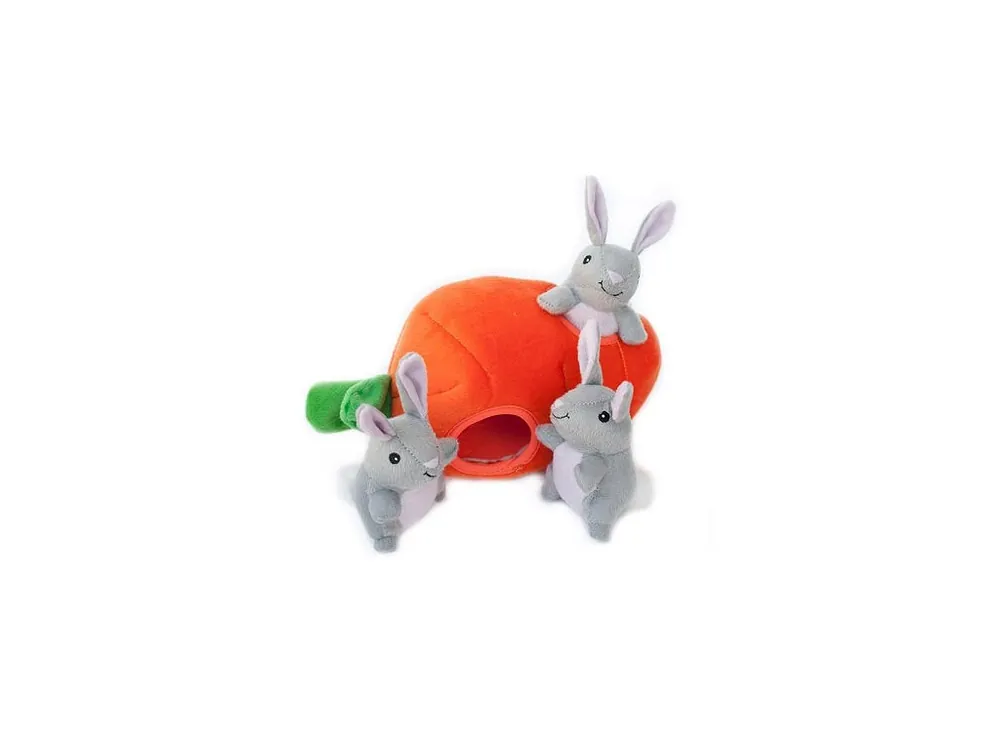 ZippyPaws Burrow - Králíci v mrkvi Přímo Od Výrobce