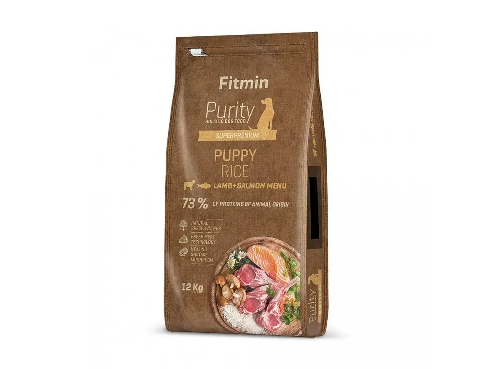 Odeslání Ihned Fitmin dog Purity Grain Free Puppy Lamb&Salmon jehněčí a losos pro štěňata 12kg
