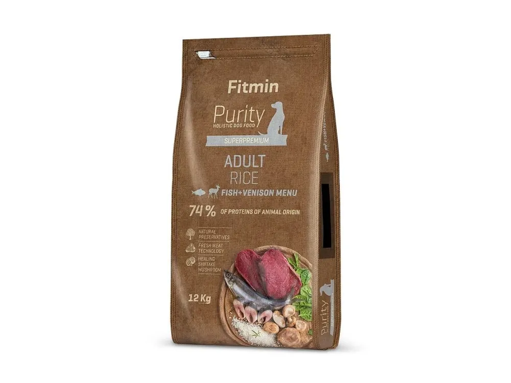 Vrácení Zdarma Fitmin dog Purity Grain Free Adult Fish&Venison ryba a zvěřina 12kg