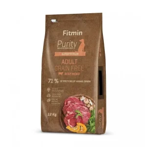 Fitmin dog Purity Grain Free Adult Beef hovězí 12kg Finální Výprodej