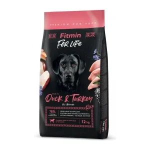 Pouze Dnes Fitmin dog For Life kachna, krůta pro všechna plemena 12kg