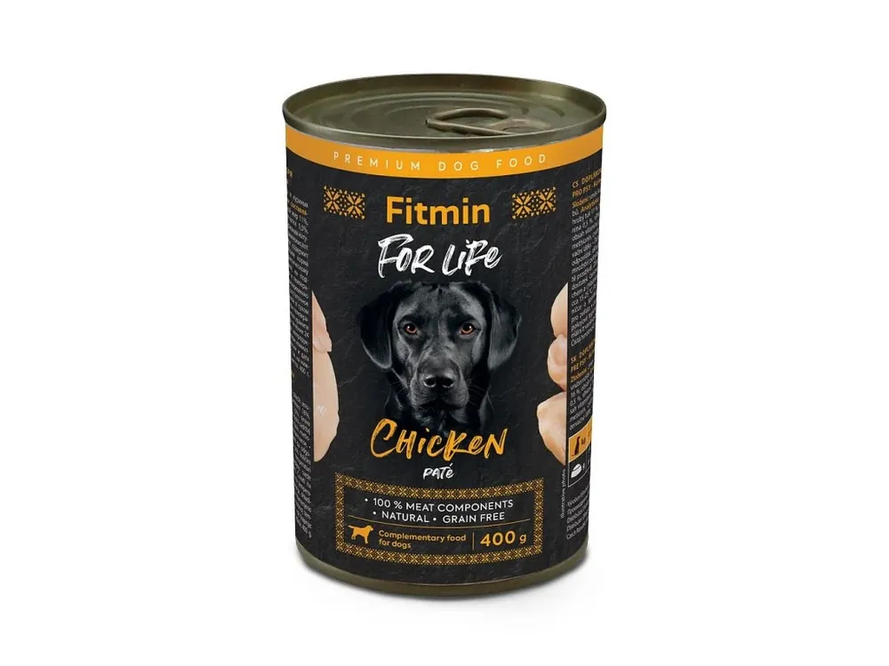 Fitmin For Life Kuřecí konzerva pro psy 400g Levný