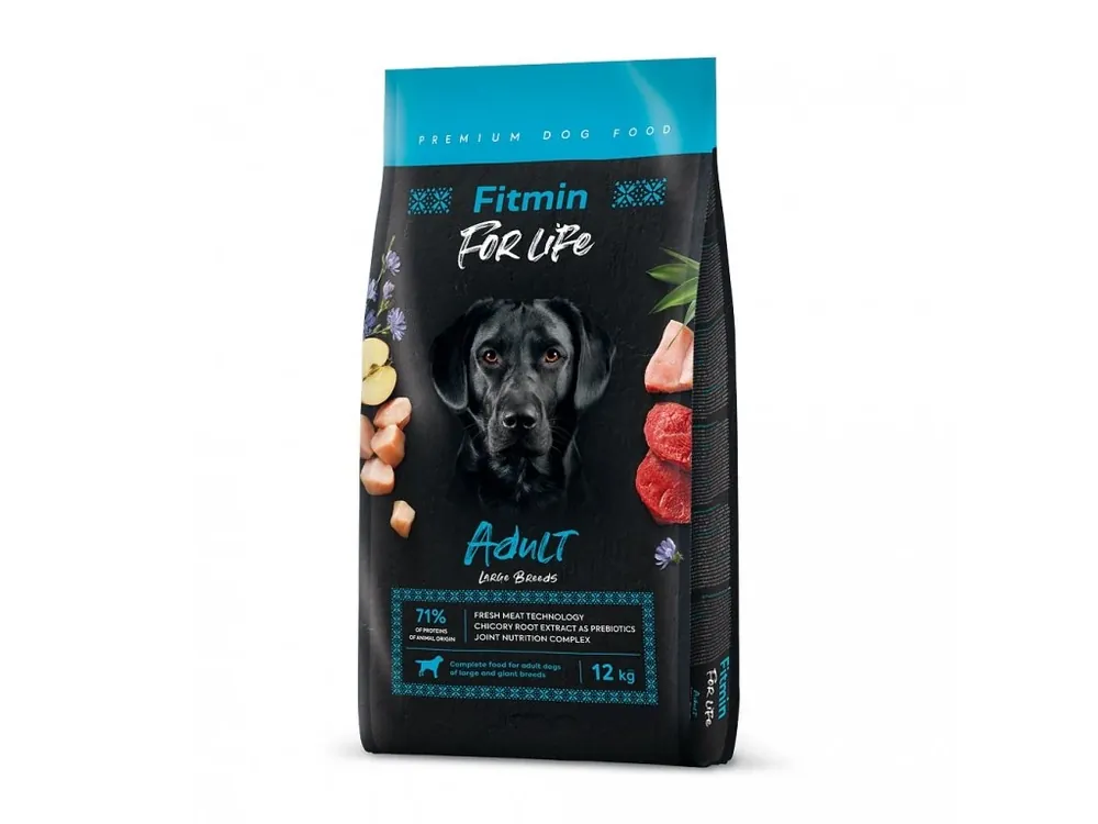 Fitmin dog For Life Adult large breed drůbeží, vepřové a hovězí pro velká plemena 12kg Rychlé Dodání