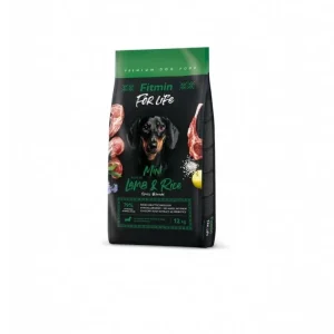 Fitmin dog For Life Adult mini jehněčí a rýže pro malá plemena 2,5kg Speciální Cena