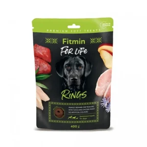 Nejprodávanější Fitmin For Life Rings pamlsek pro psy 400g