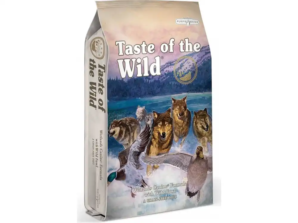 Přímo Od Výrobce Taste of the Wild Wetlands Wild Fowl kachna, křepelka, kuře 2kg