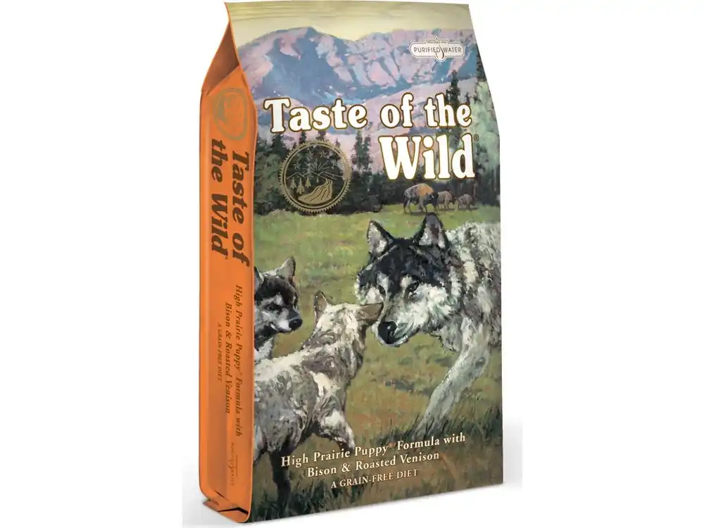 Nejprodávanější Taste of the Wild High Prairie Puppy pečený bizon a jehněčí pro štěňata 2kg