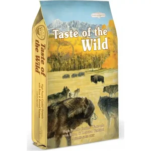 Nejlepší Volba Taste of the Wild High Prairie pečený bizon a jehněčí 12,2kg