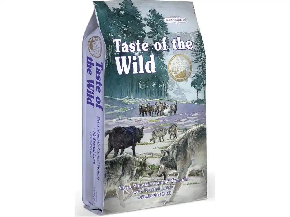 Taste of the Wild Sierra Mnt Canina pečené jehněčí 12,2kg Nízká Cena