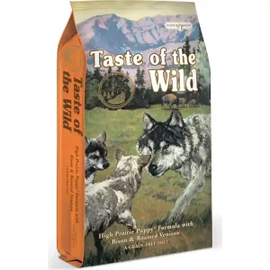 Výprodej Taste of the Wild High Prairie Puppy pečený bizon a jehněčí pro štěňata 5,6kg