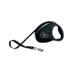 Vysoce Kvalitní Vodítko FLEXI Style pásek M 5m/25kg černá/černá