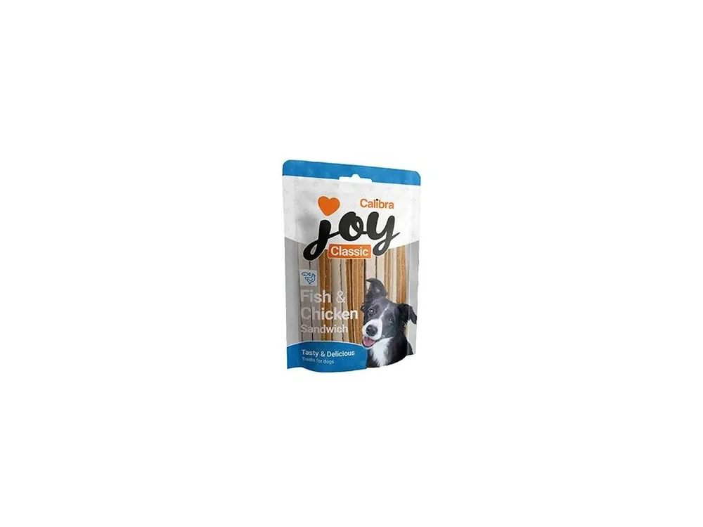 Calibra Joy Dog Classic Fish&Chicken Sandwich 250g NEW Pouze Dnes
