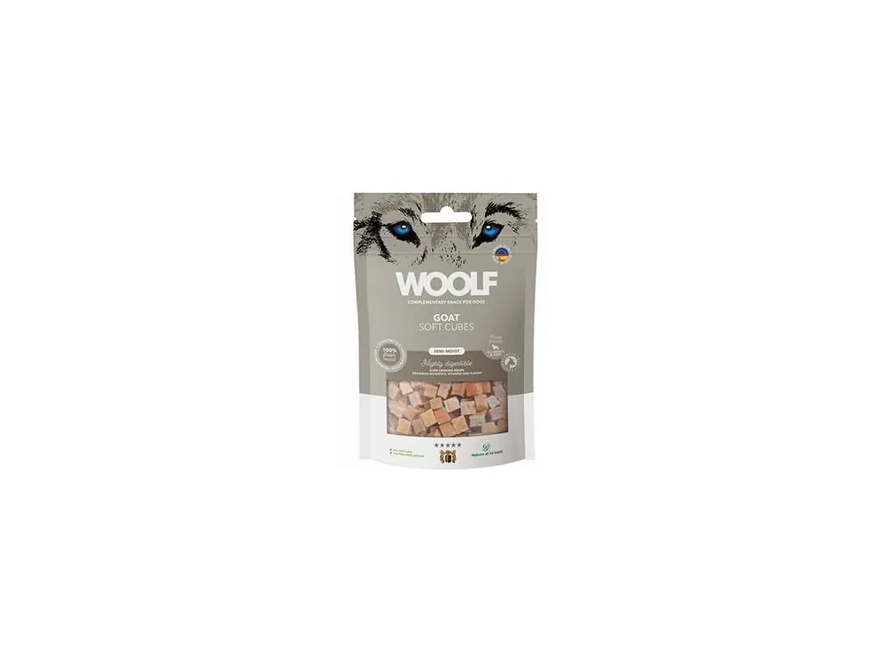 WOOLF pochoutka Soft Cubes Goat 100g Kup Teď