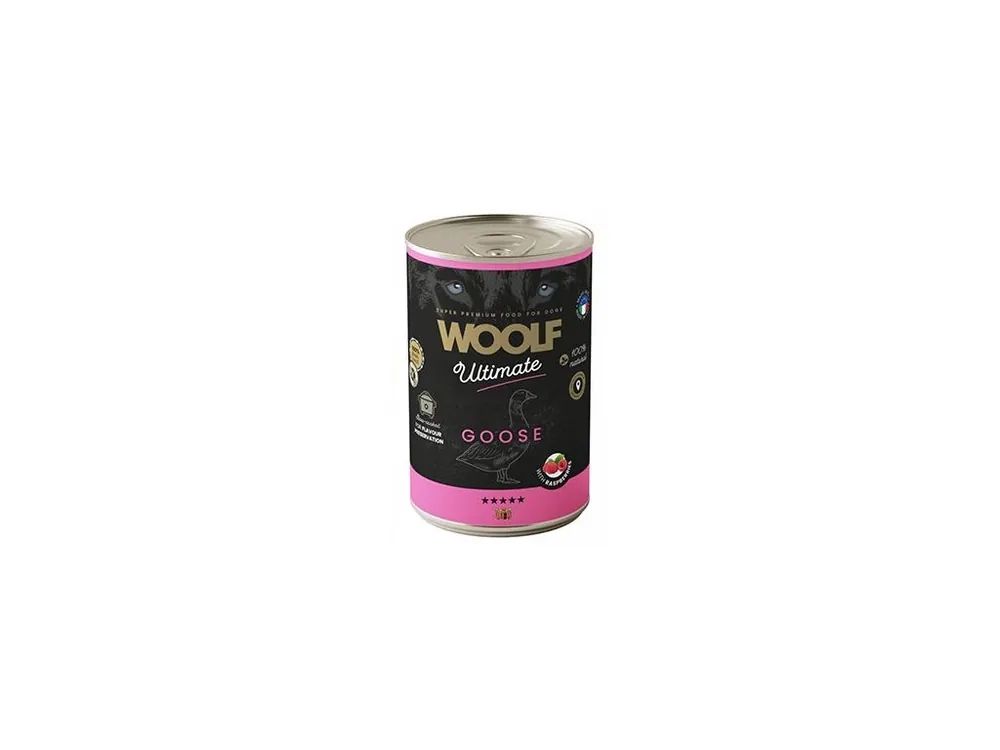 WOOLF Ultimate DogFood konz. Goose 400g Víkendová Akce
