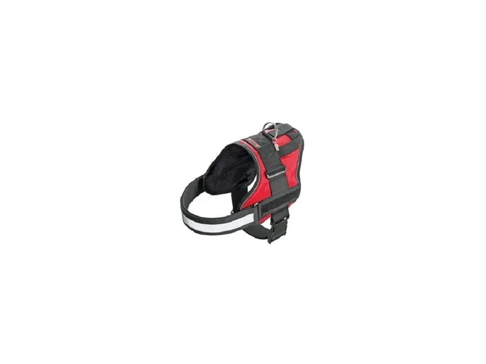 Tovární Cena Postroj teflon XTREME červený reflex 65-77cm