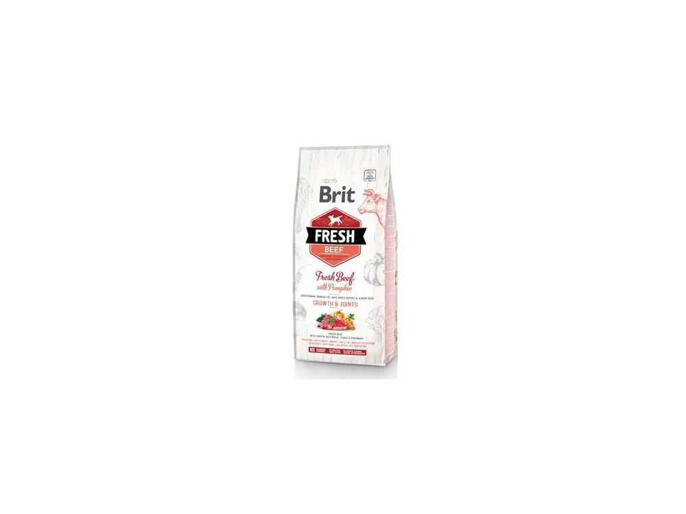Brit Fresh Dog Beef & Pumpkin Puppy Large 2,5kg Must-Have