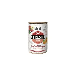 Brit Fresh Dog konz Beef with Pumpkin 400g Oblíbený