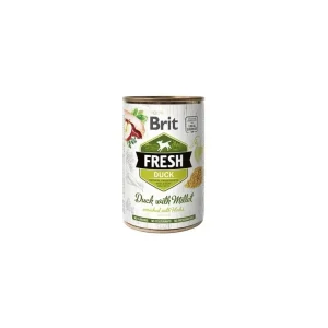 Brit Fresh Dog konz Duck with Millet 400g Kup Teď